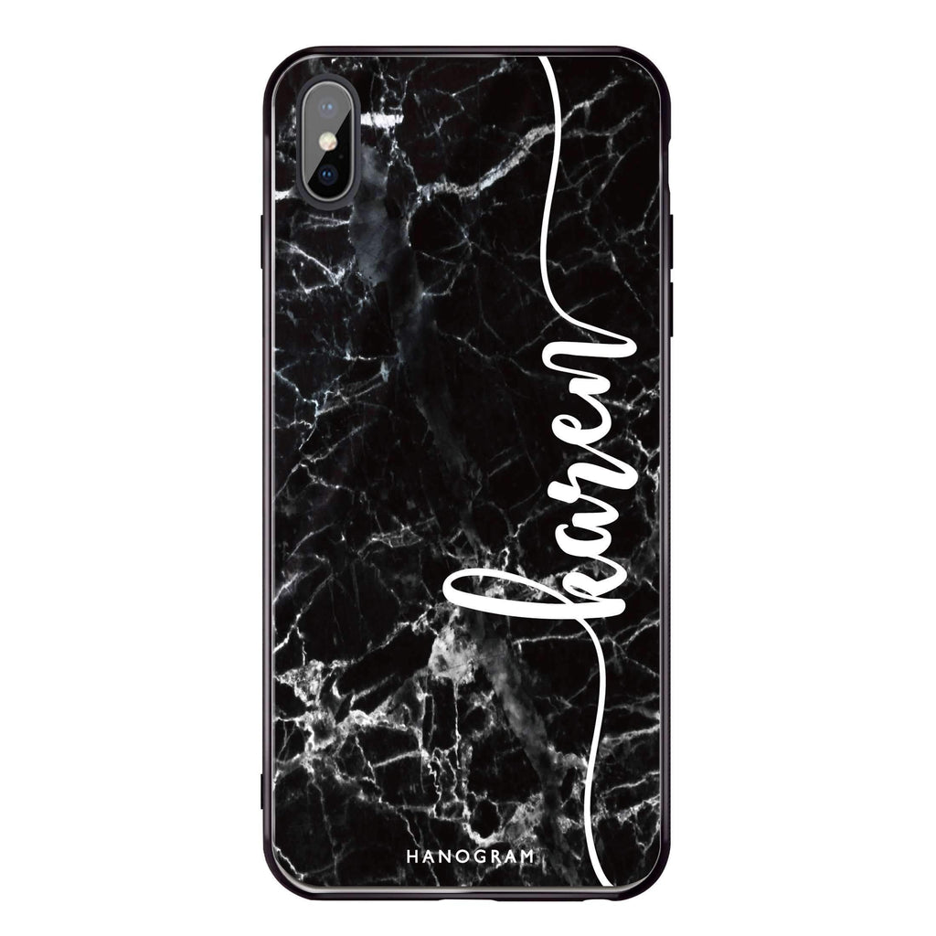 Marble Edition VII iPhone XS Max 超薄強化玻璃殻