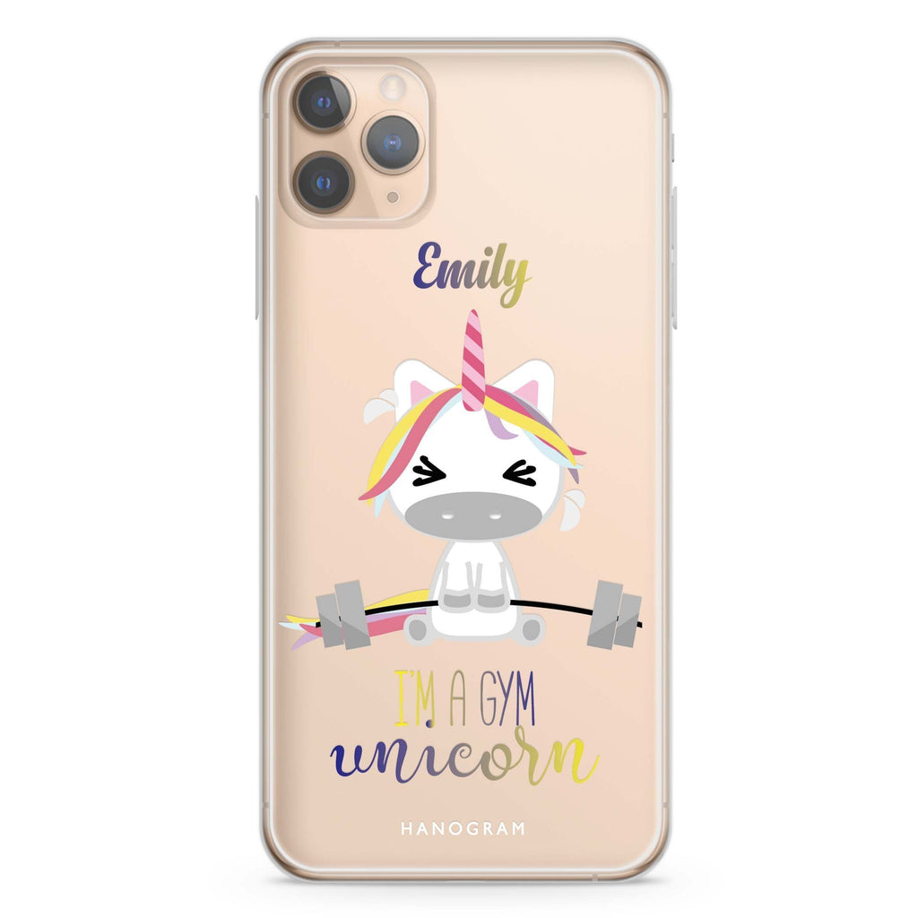 Gymnast Unicorn iPhone 11 Pro Max 水晶透明保護殼