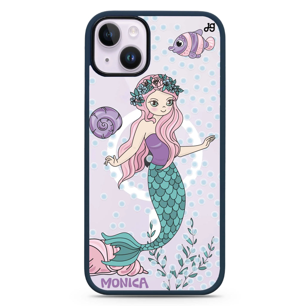 Mermaids iPhone 14 Plus Magsafe 兼容防衝擊保護殼