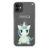 Pretty Eyes Unicorn iPhone 11 水晶透明保護殼