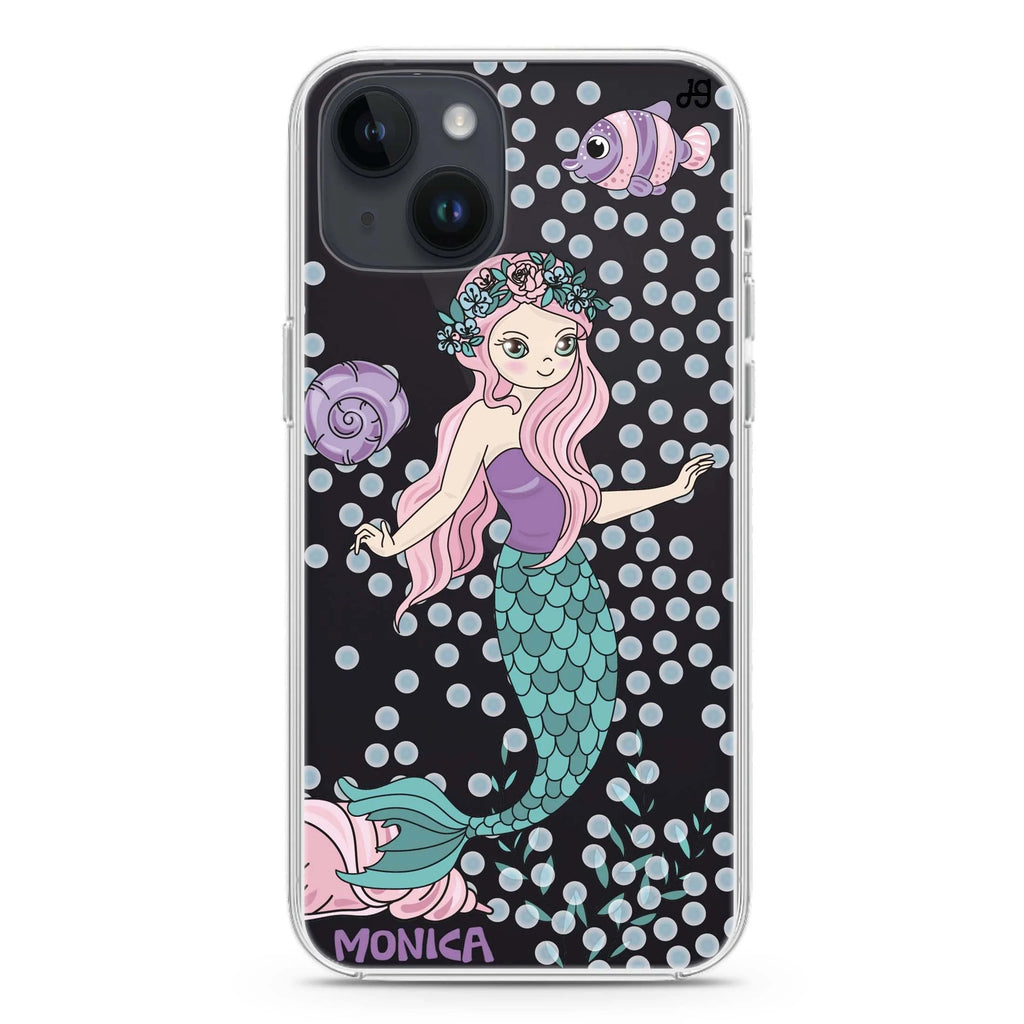 Mermaids iPhone 14 水晶透明保護殼