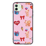 Cute Bear Present iPhone 12 超薄強化玻璃殻