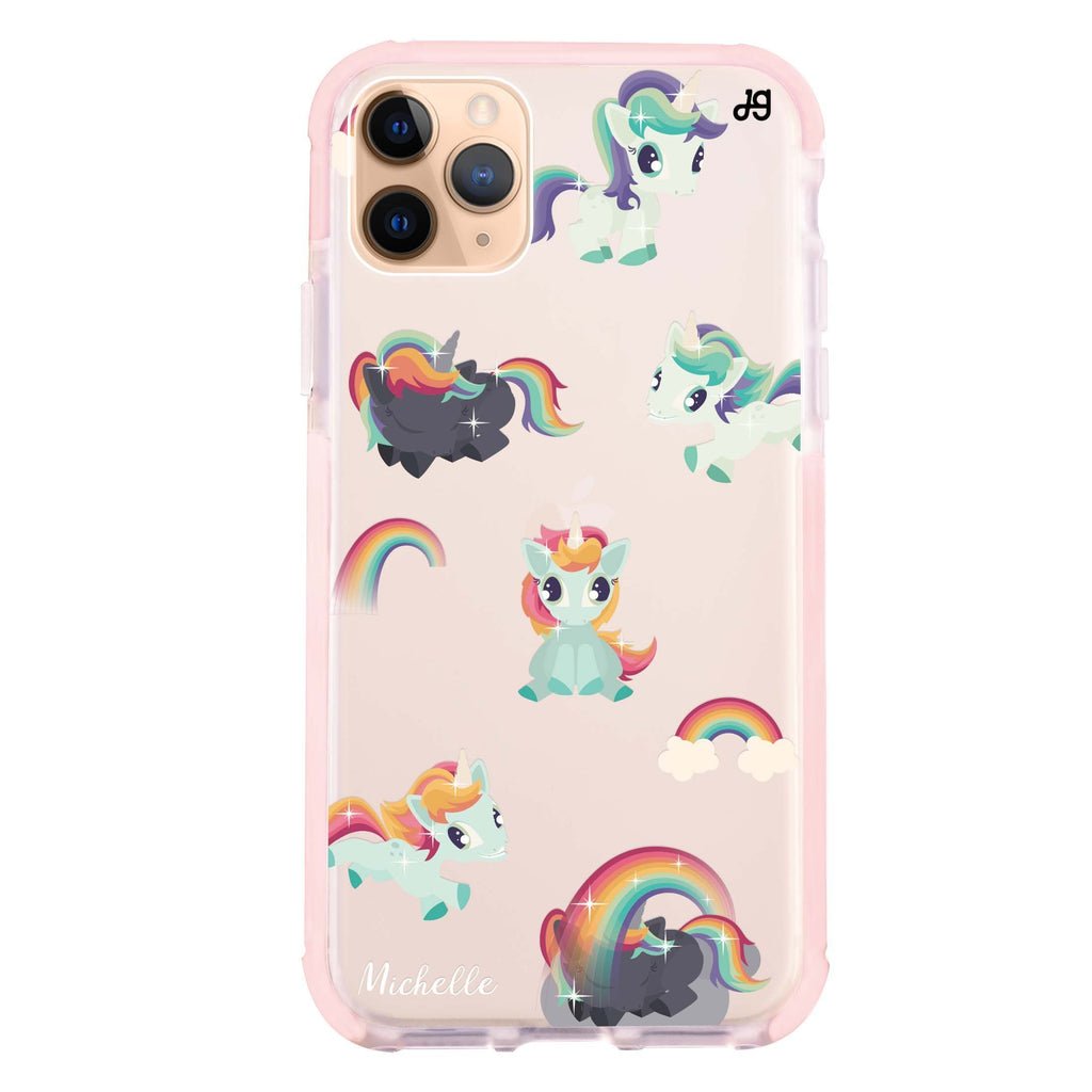 Unicorn & Rainbow iPhone 吸震防摔保護殼