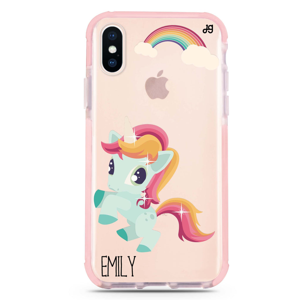 Lovely Unicorn II iPhone XS Max 吸震防摔保護殼