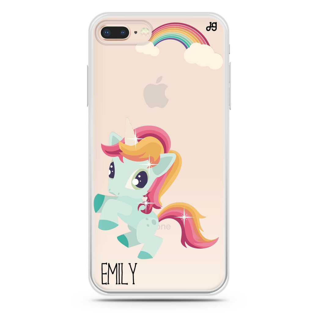 Lovely Unicorn II iPhone 8 Plus 水晶透明保護殼