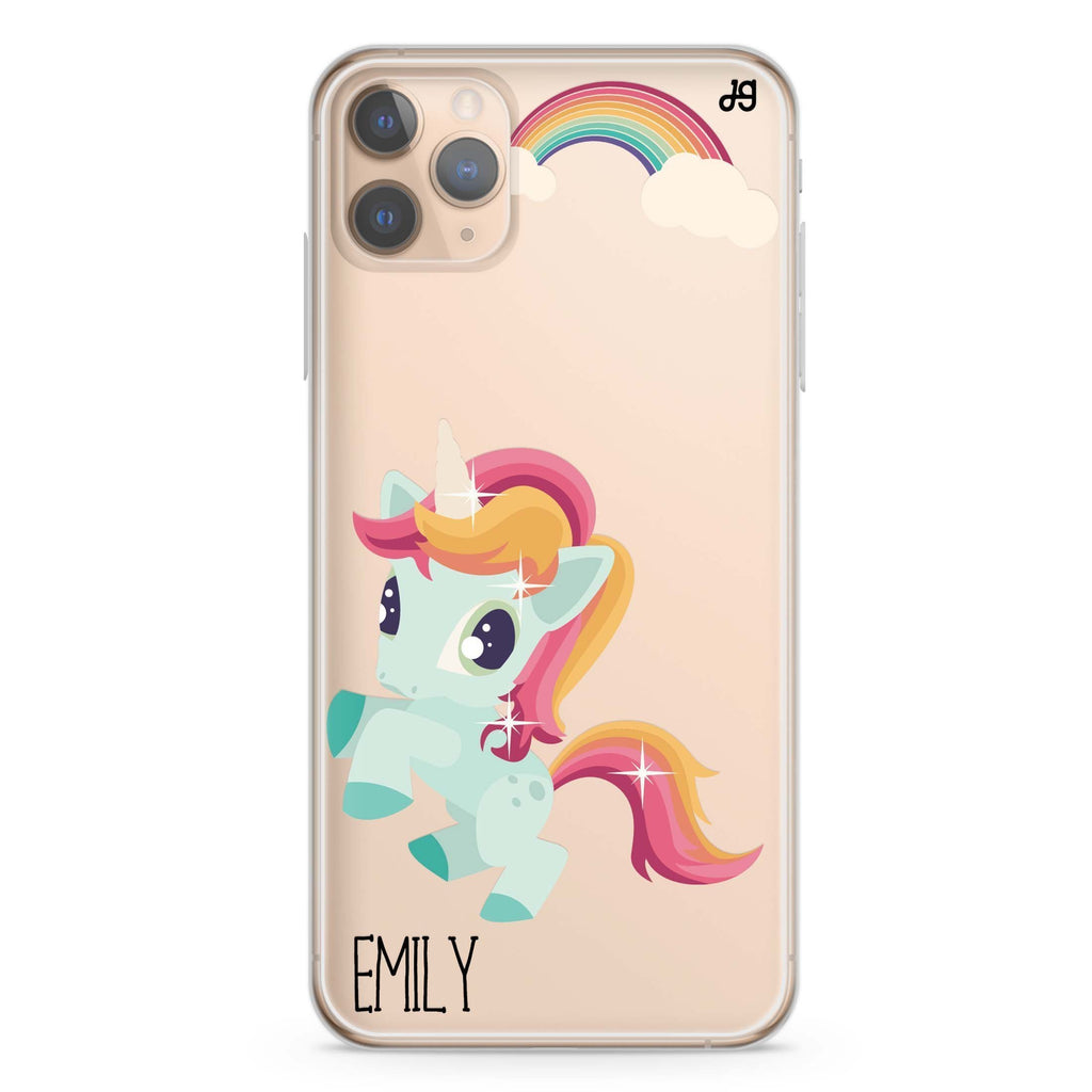 Lovely Unicorn II iPhone 11 Pro Max 水晶透明保護殼