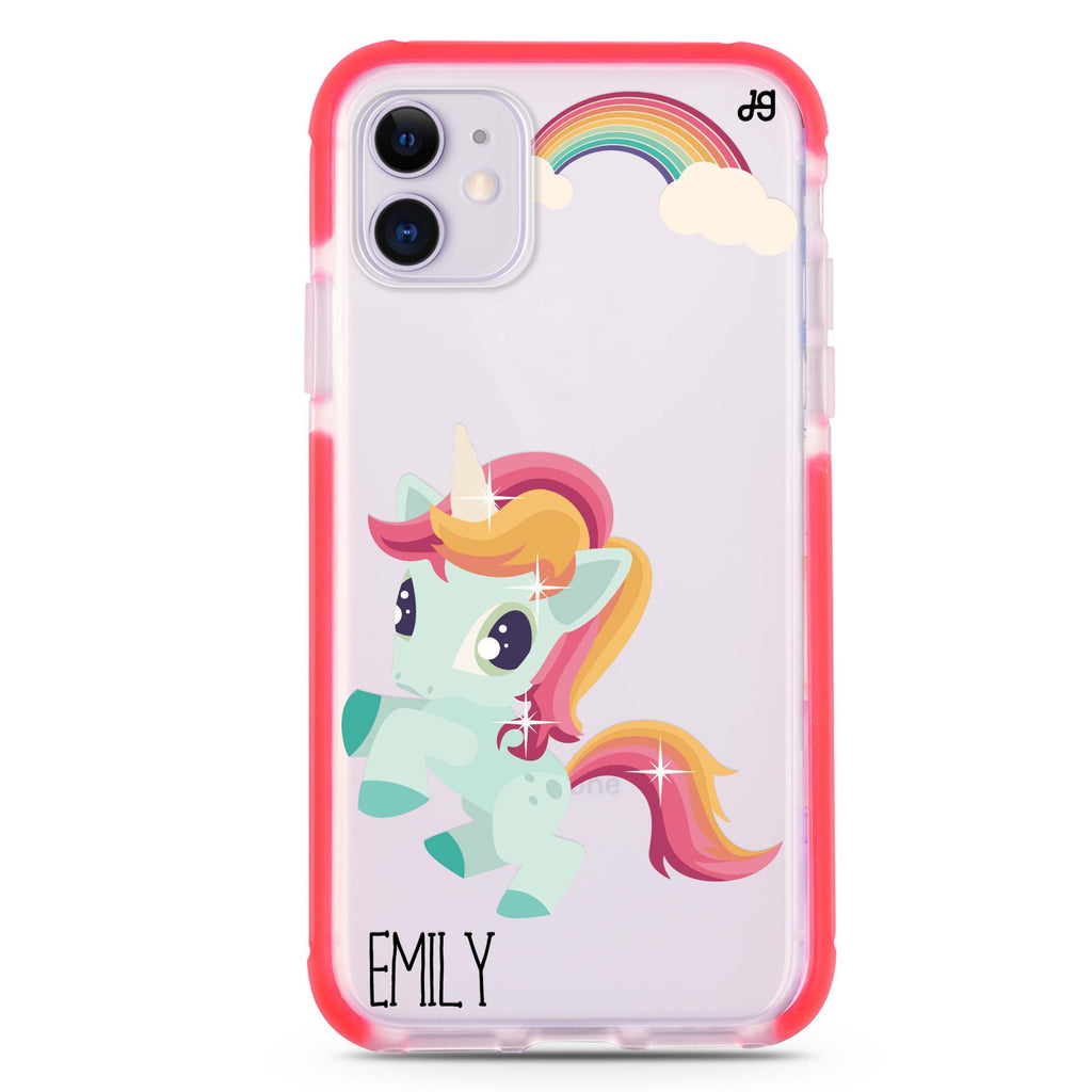 Lovely Unicorn II iPhone 11 吸震防摔保護殼