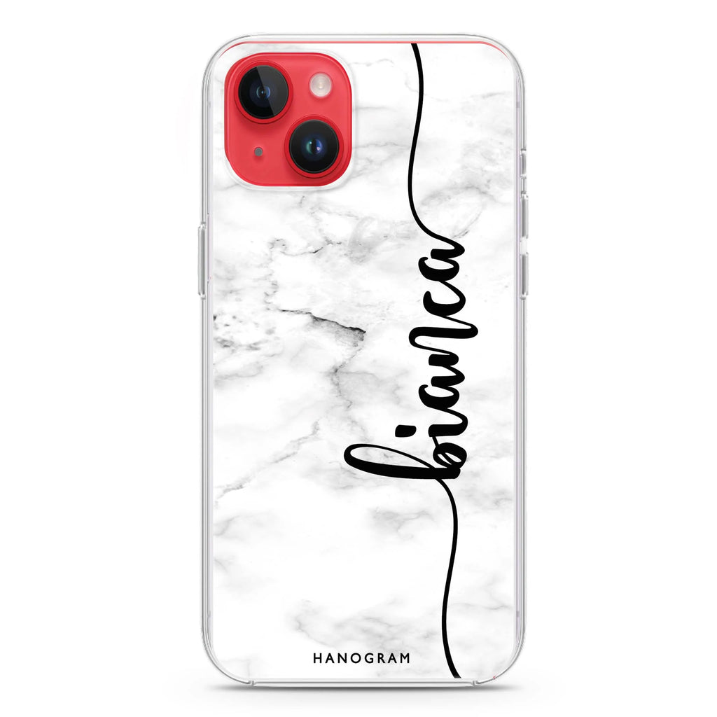 Marble Edition I iPhone 14 Plus Magsafe 兼容水晶透明保護殼