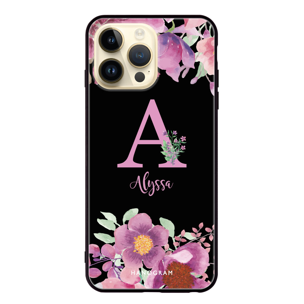 Gorgeous Monogram iPhone 超薄強化玻璃殻
