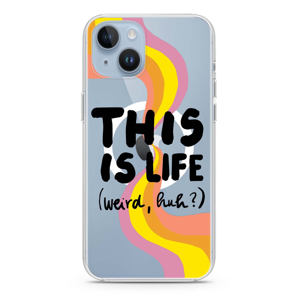 This is Life iPhone 14 Plus Magsafe 兼容水晶透明保護殼