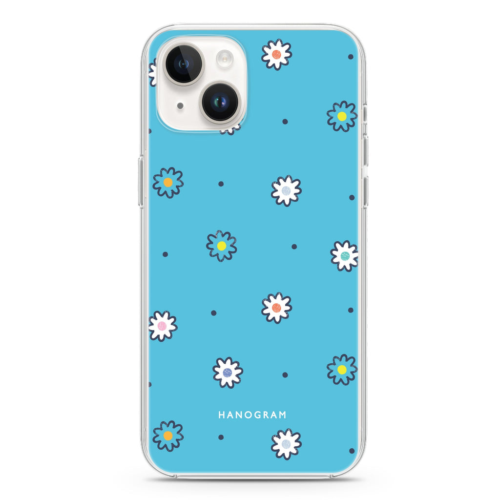 Little Floral iPhone 14 Plus Magsafe 兼容水晶透明保護殼