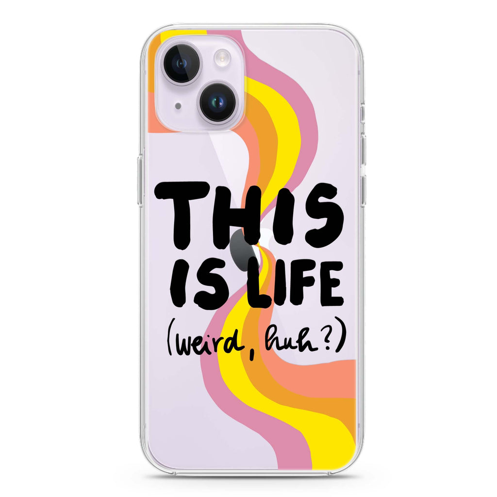This is Life iPhone 14 plus 水晶透明保護殼