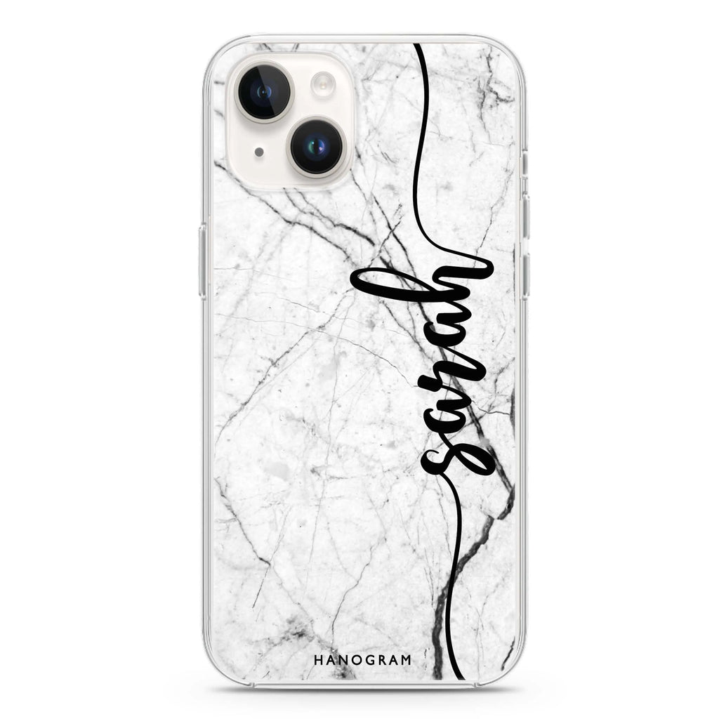 Marble Edition II iPhone 14 Plus Magsafe 兼容水晶透明保護殼