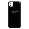 Abstract script writing iPhone 11 超薄強化玻璃殻