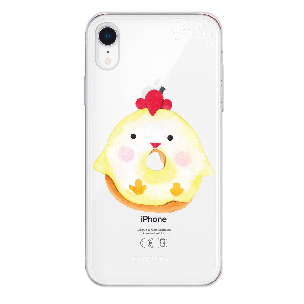 Sweet donut chick iPhone XR 水晶透明保護殼