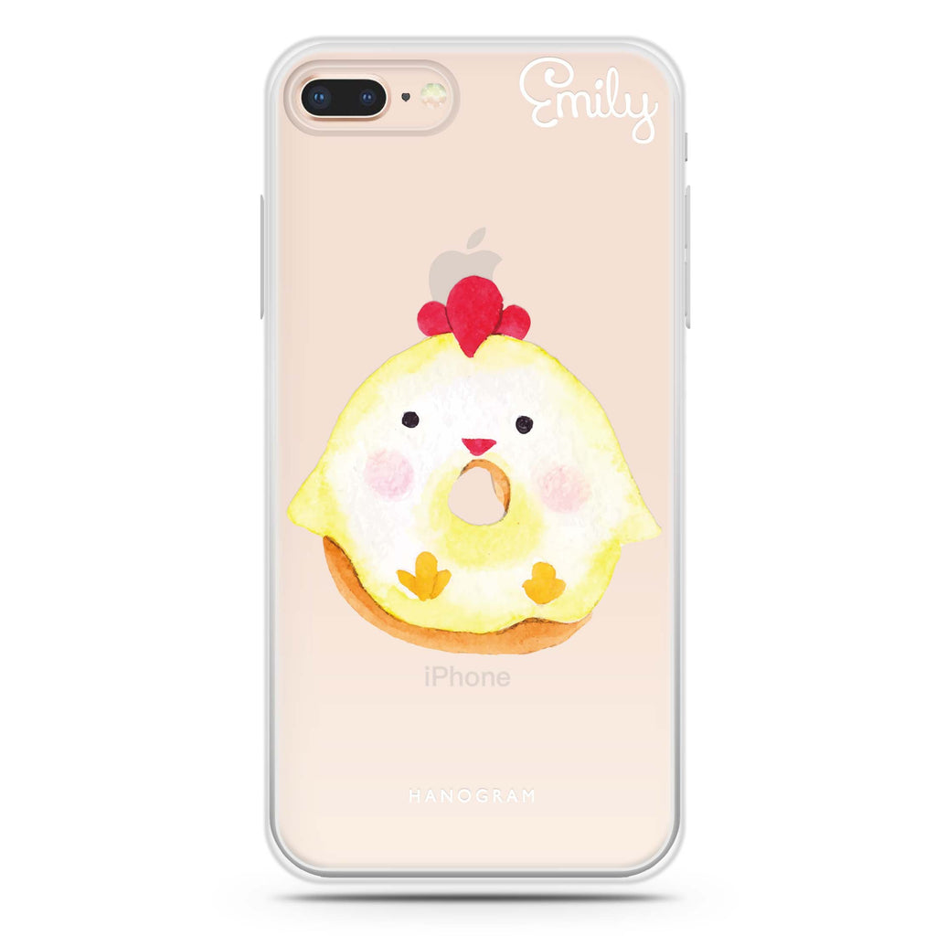 Sweet donut chick iPhone 8 Plus 水晶透明保護殼
