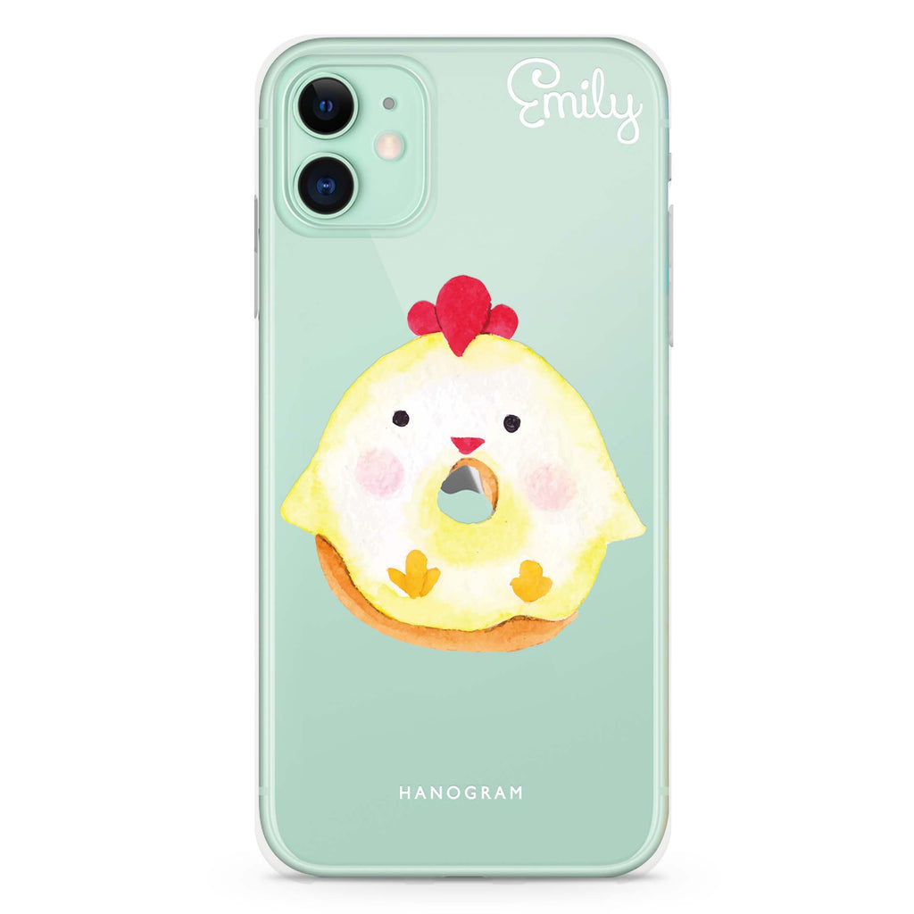 Sweet donut chick iPhone 11 水晶透明保護殼