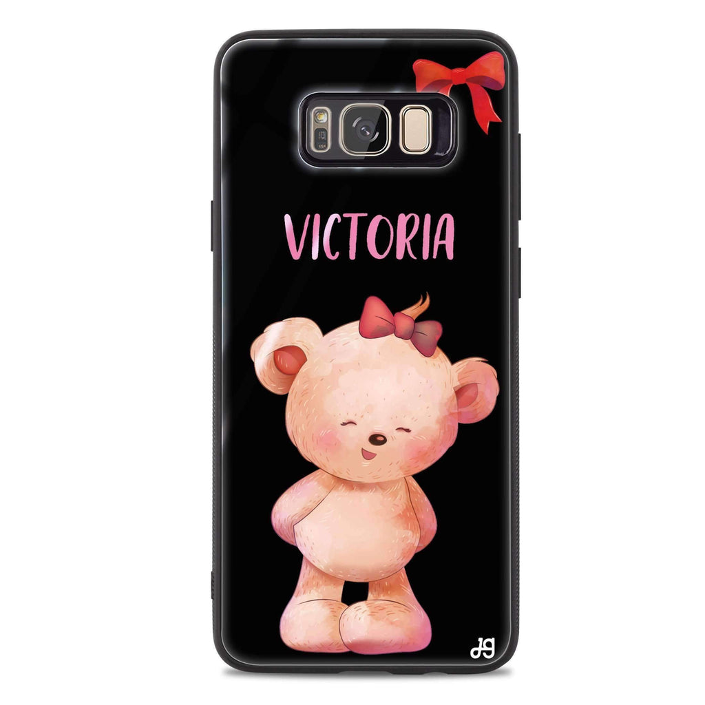 Bear Lovely Samsung S8 Plus 超薄強化玻璃殻