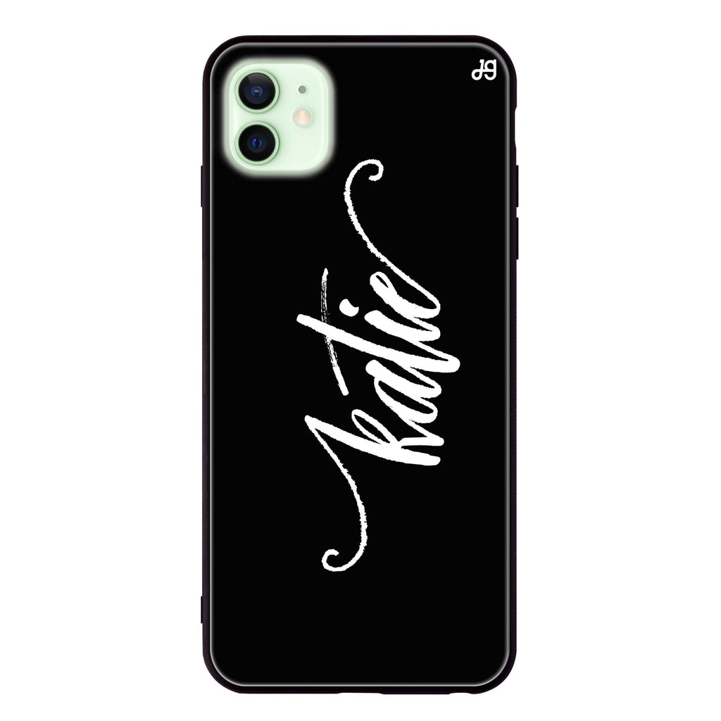 Vintage Writing iPhone 12 超薄強化玻璃殻