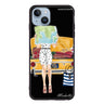 Travel girl III iPhone 13 Mini 超薄強化玻璃殻