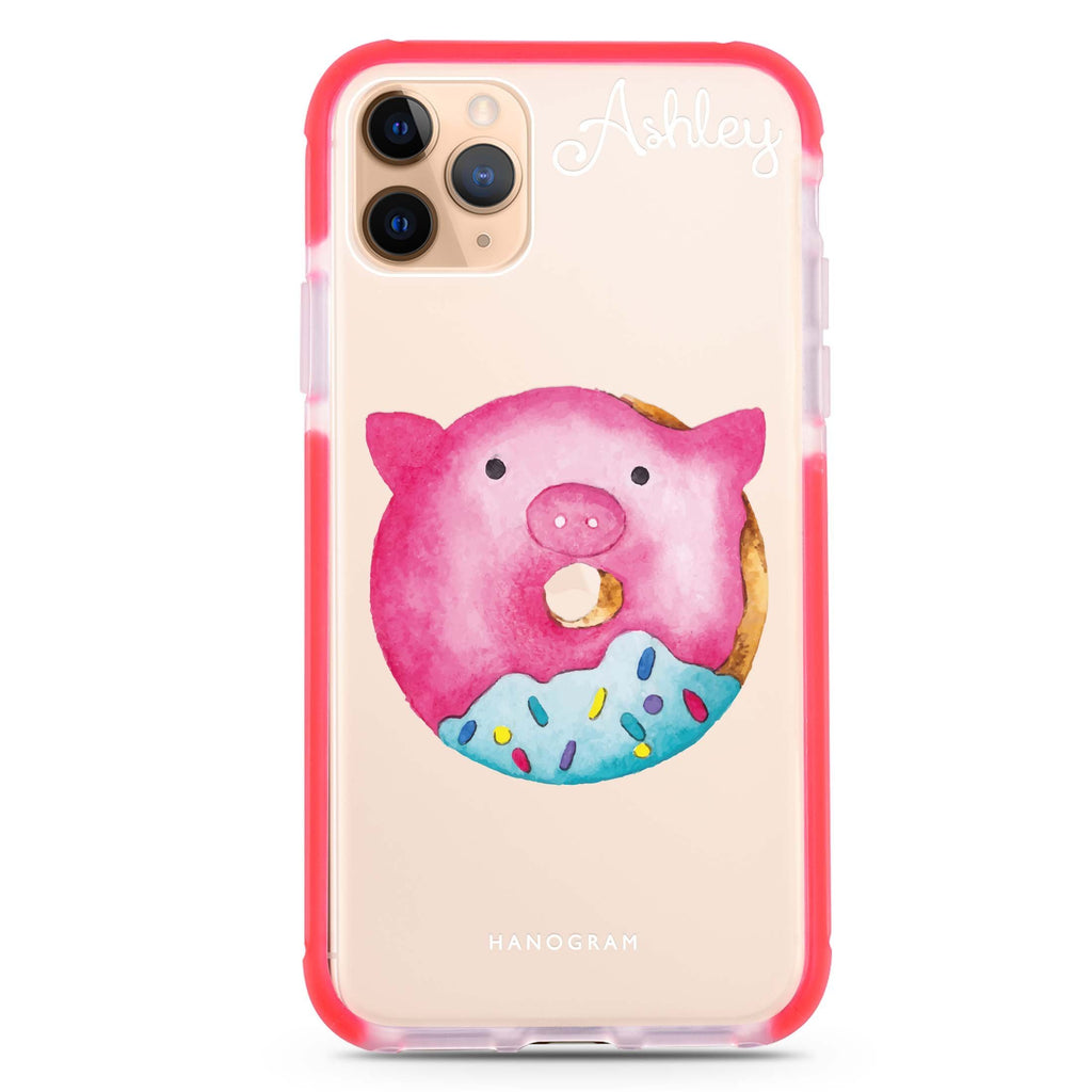 Sweet donut piggy iPhone 11 Pro 吸震防摔保護殼
