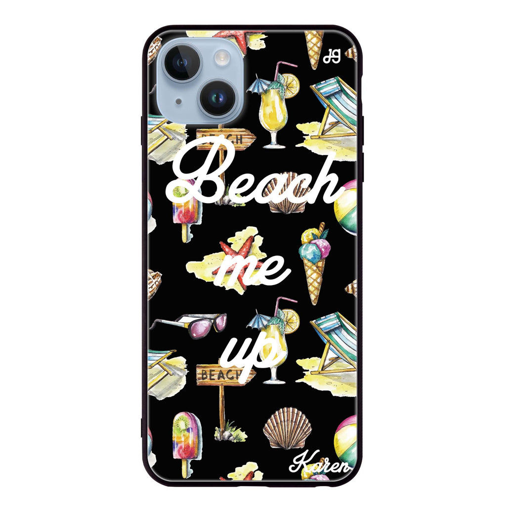 Beach me up iPhone 13 Mini 超薄強化玻璃殻
