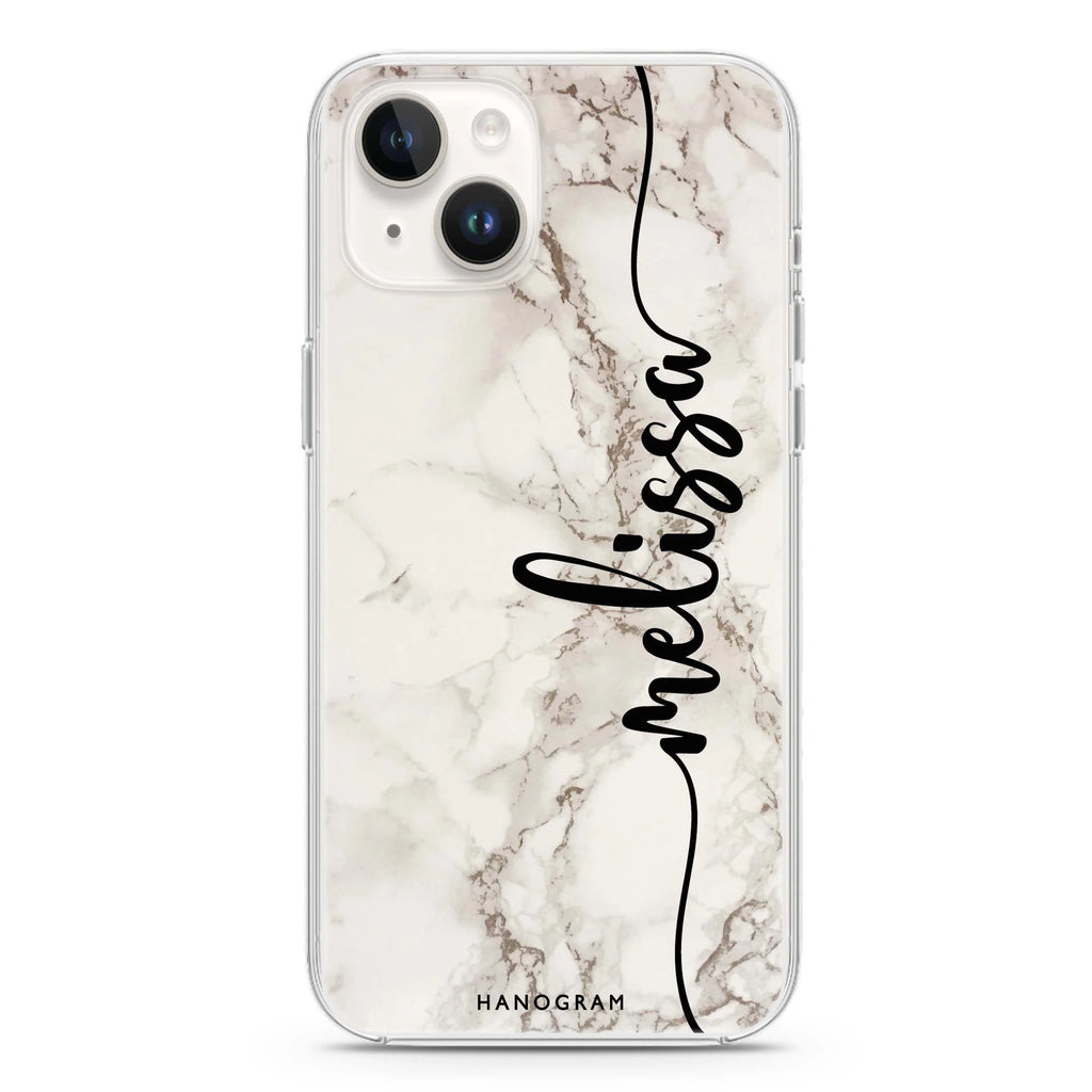 Marble Edition V iPhone 14 Plus Magsafe 兼容水晶透明保護殼