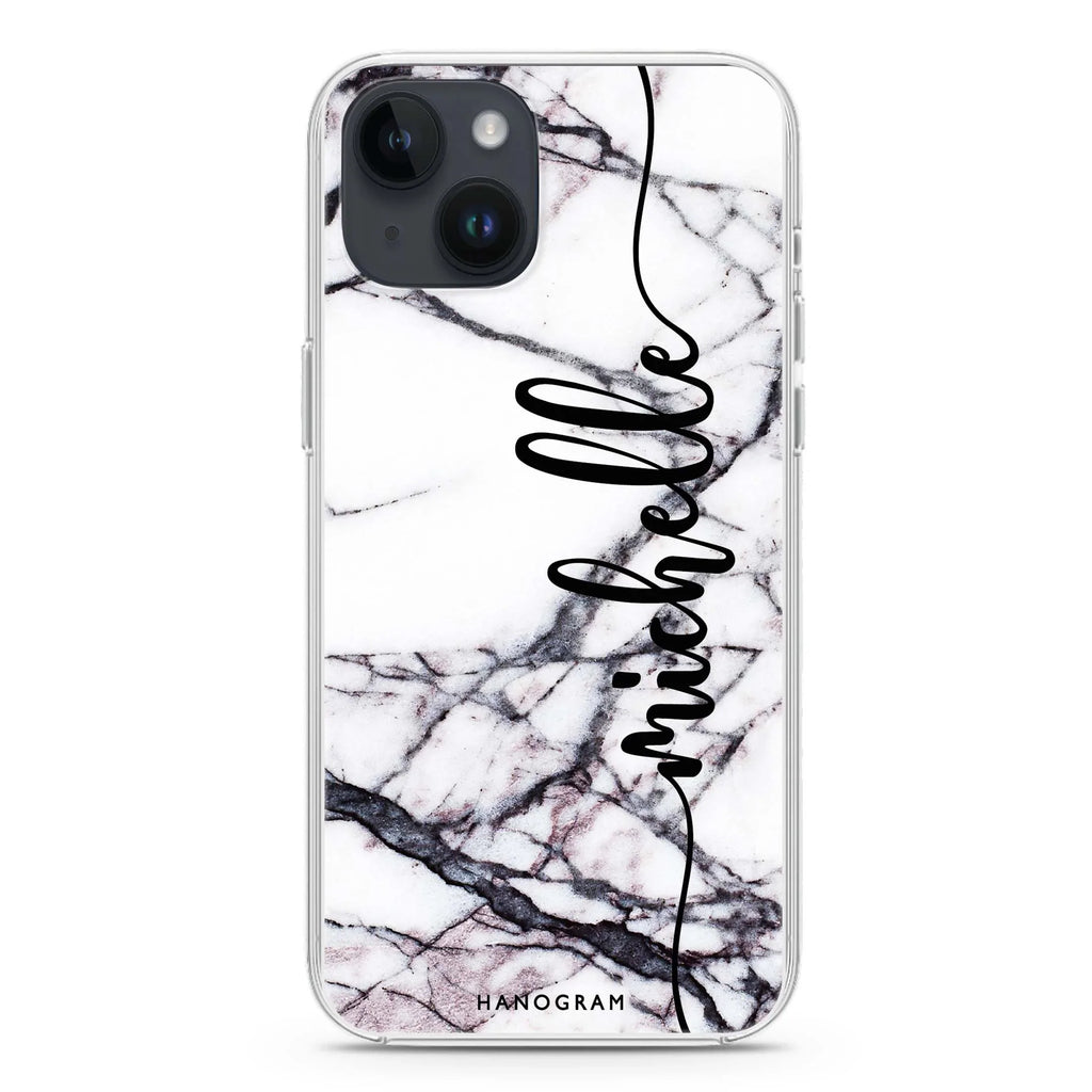 Marble Edition VI iPhone 14 Magsafe 兼容水晶透明保護殼