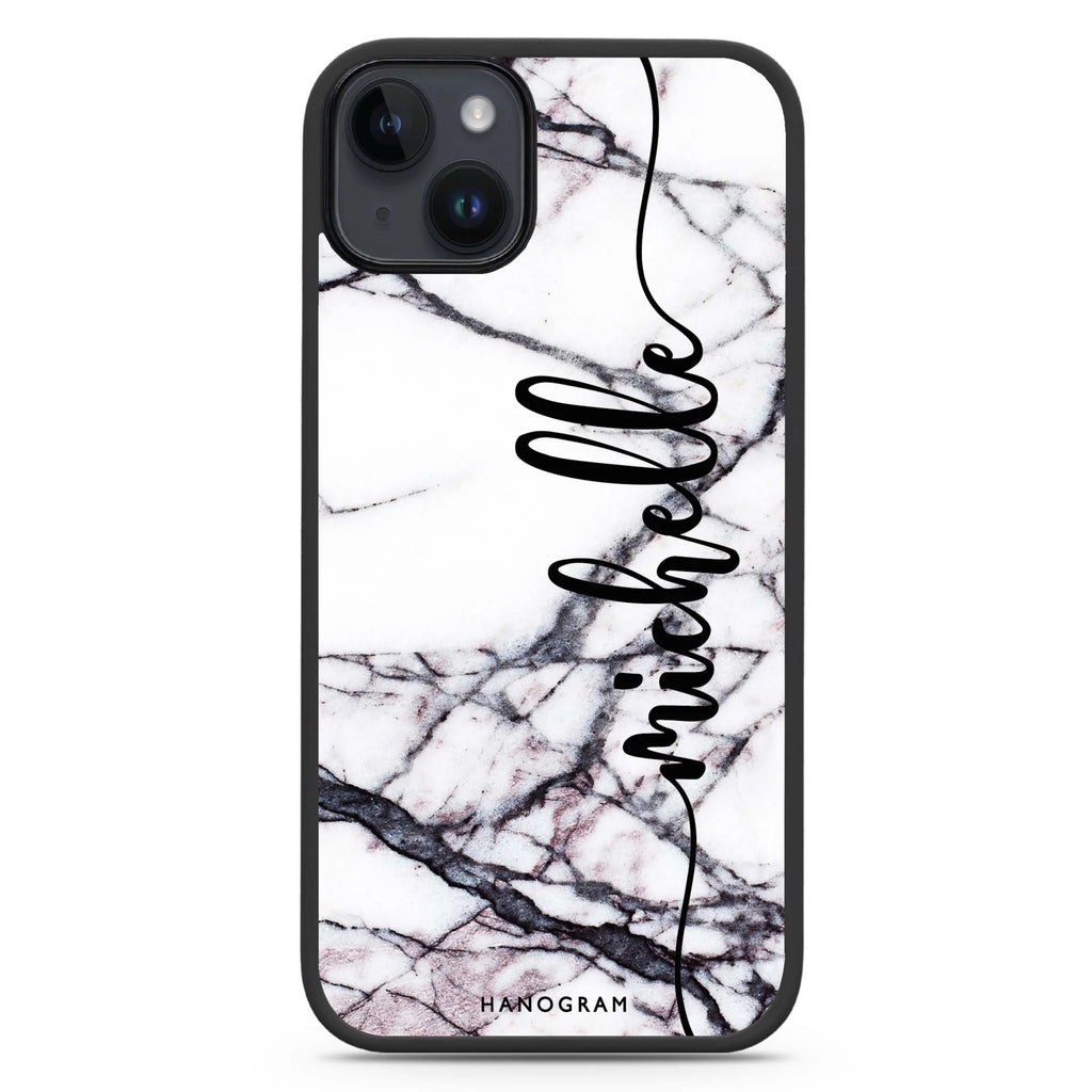 Marble Edition VI iPhone 14 Plus Magsafe 兼容防衝擊保護殼