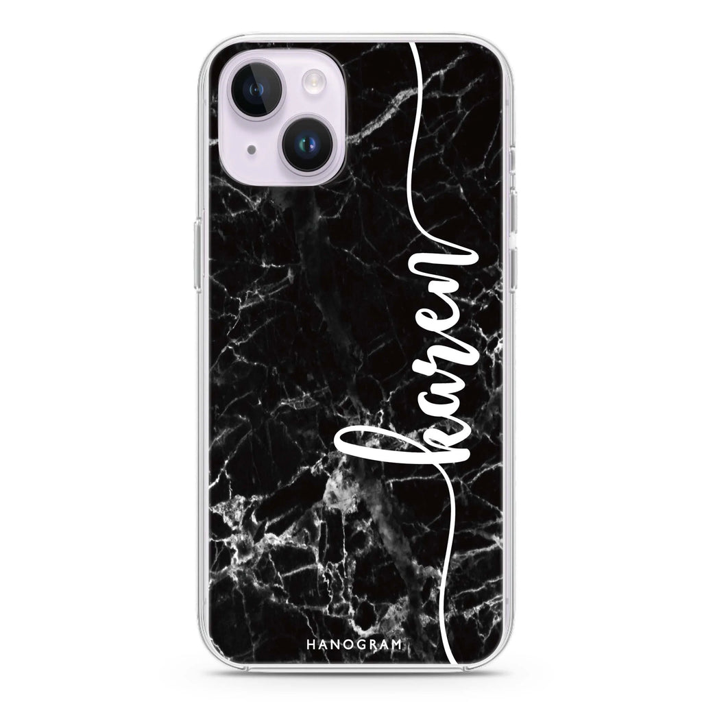 Marble Edition VII iPhone 14 Plus Magsafe 兼容水晶透明保護殼