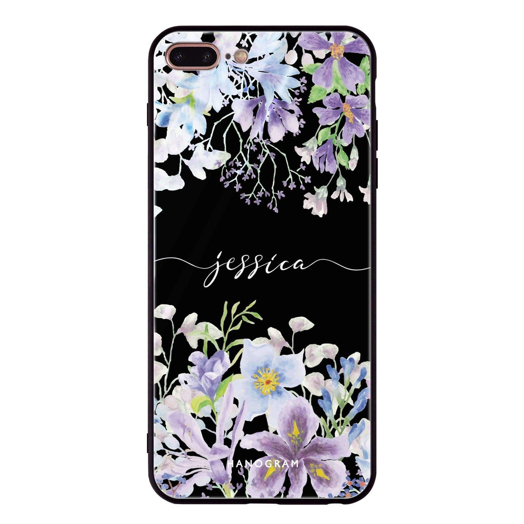 Flowers Bloom iPhone 7 Plus 超薄強化玻璃殻