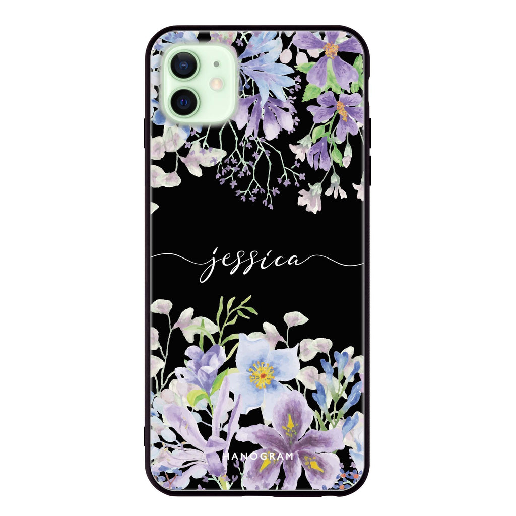 Flowers Bloom iPhone 12 mini 超薄強化玻璃殻