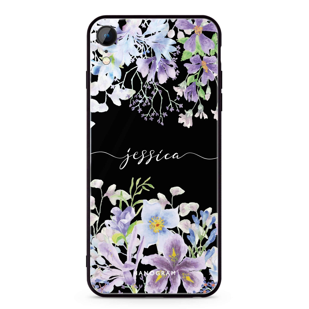Flowers Bloom iPhone XR 超薄強化玻璃殻