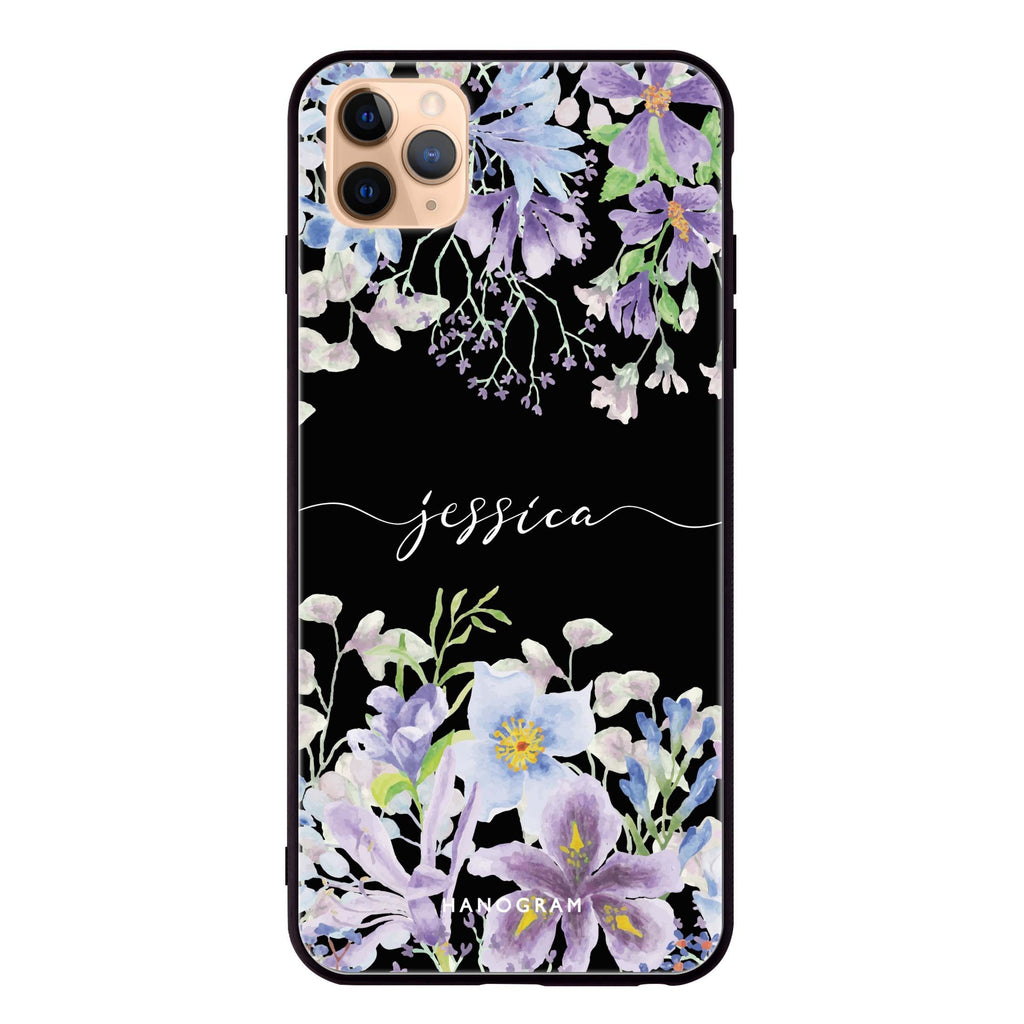 Flowers Bloom iPhone 11 Pro 超薄強化玻璃殻