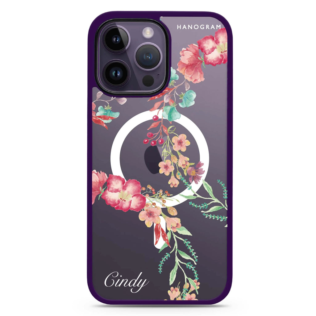 Spring Flowers Magsafe 兼容防衝擊保護殼