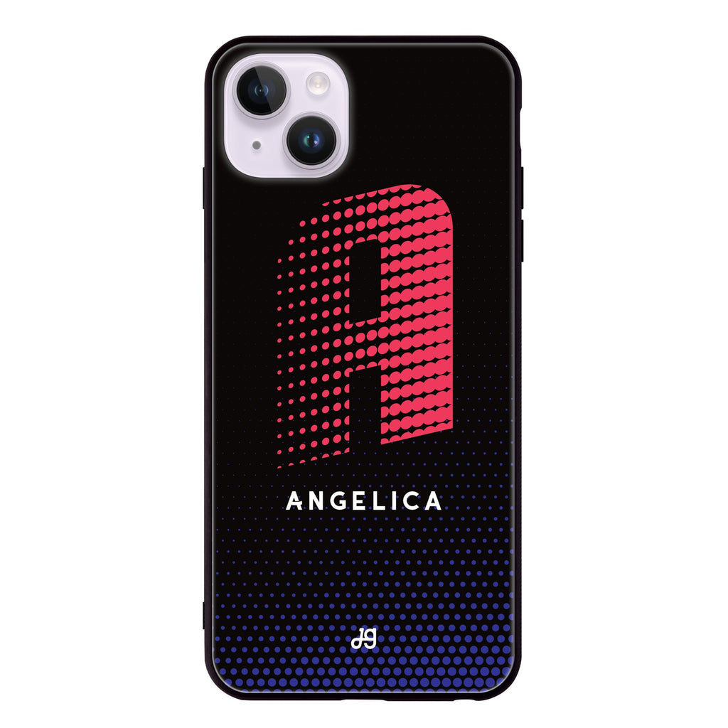 Racing Monogram iPhone 14 超薄強化玻璃殻