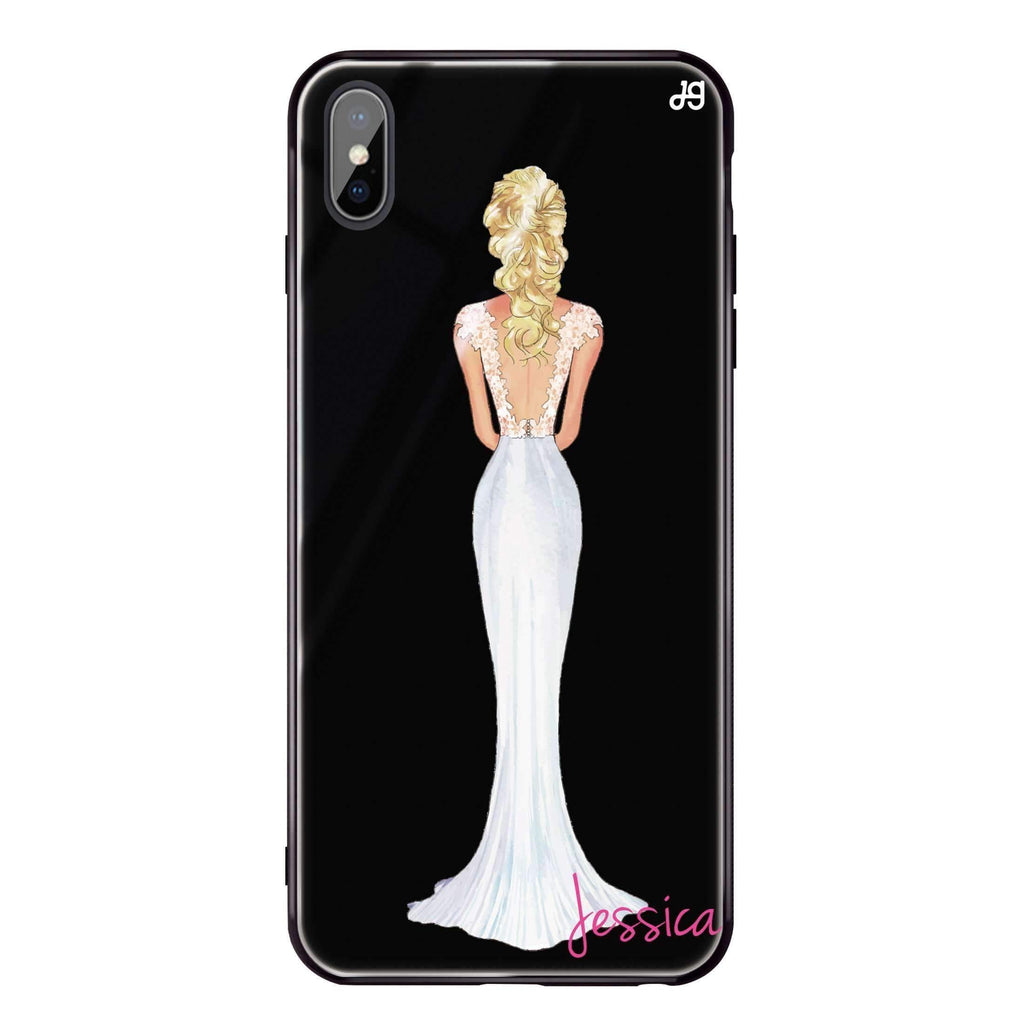 Bride Moment I iPhone XS 超薄強化玻璃殻