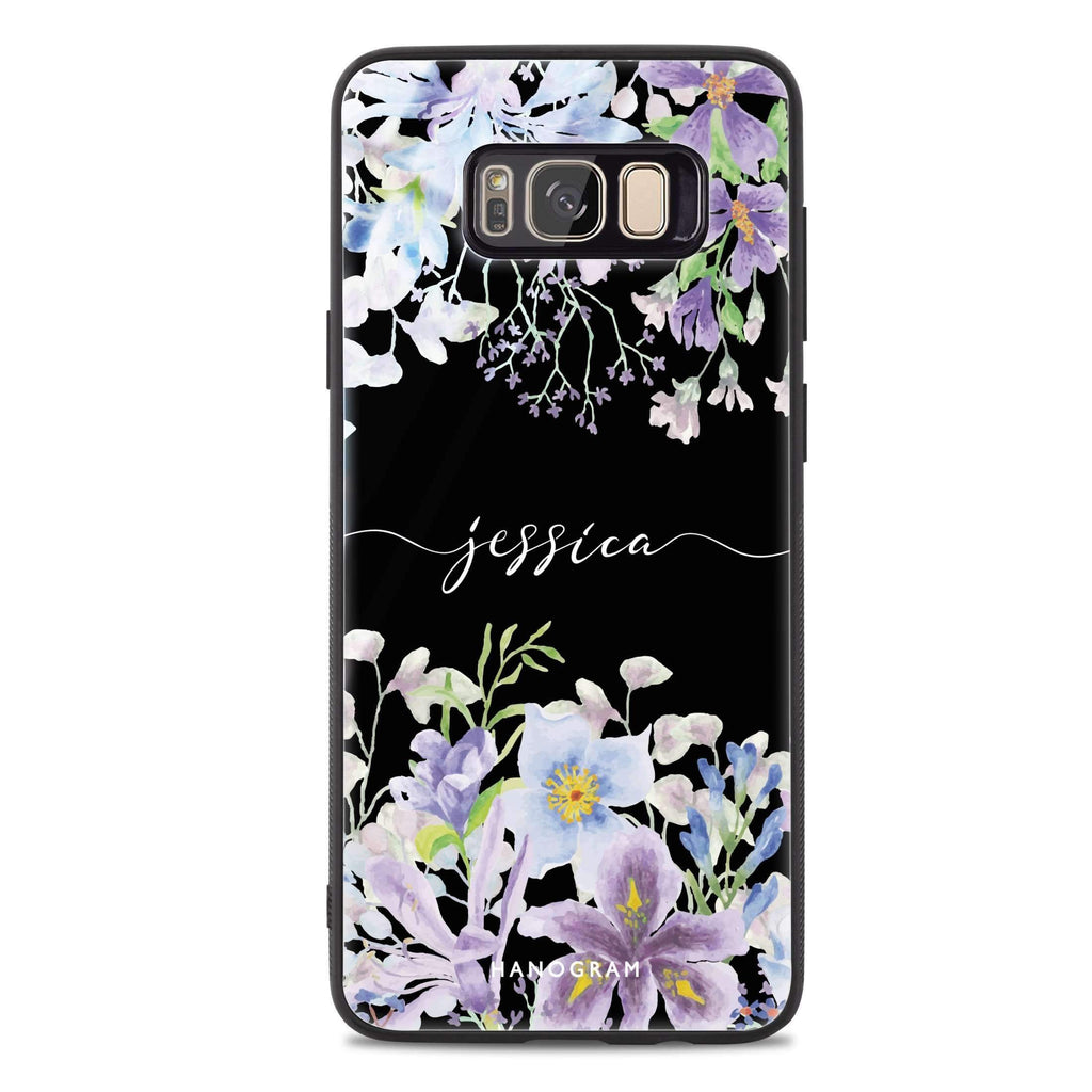 Flowers Bloom Samsung S8 Plus 超薄強化玻璃殻