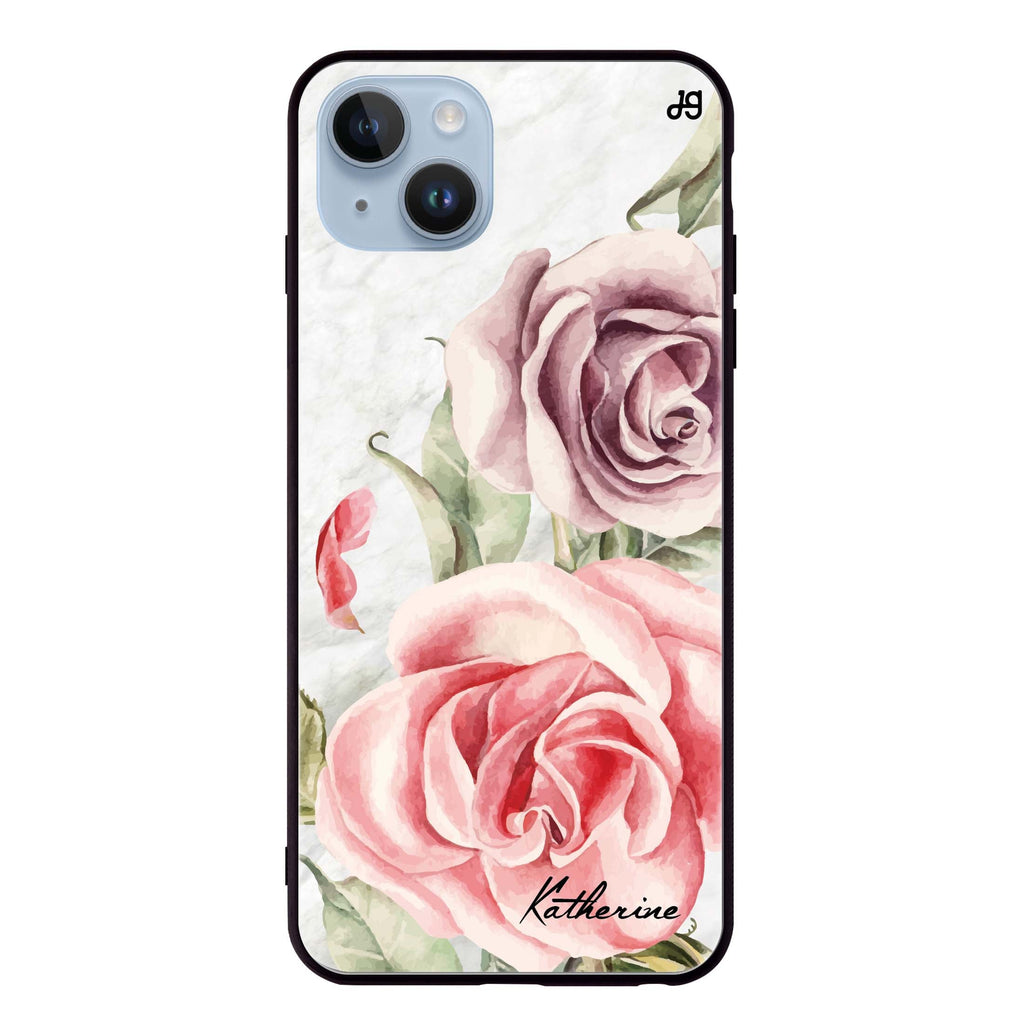 Marble & Rose iPhone 14 超薄強化玻璃殻