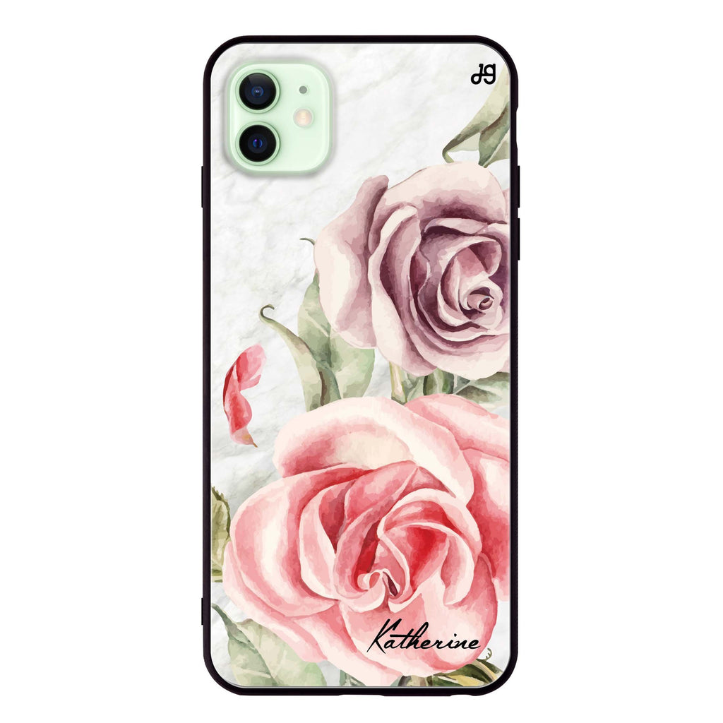 Marble & Rose iPhone 12 超薄強化玻璃殻