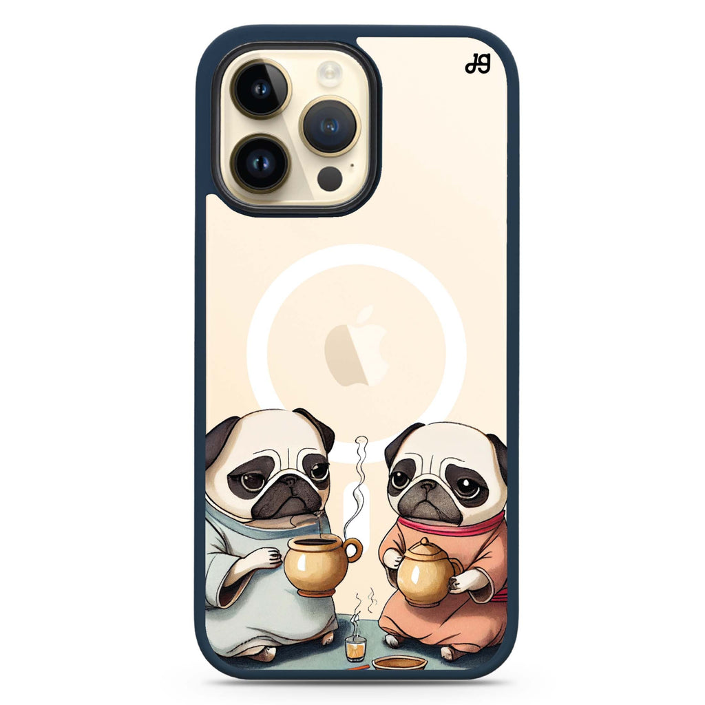 Pug Tea Time Magsafe 兼容防衝擊保護殼