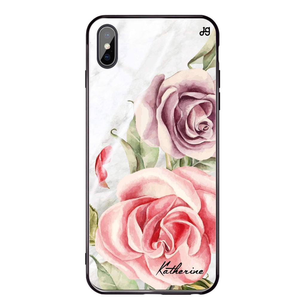 Marble & Rose iPhone X 超薄強化玻璃殻