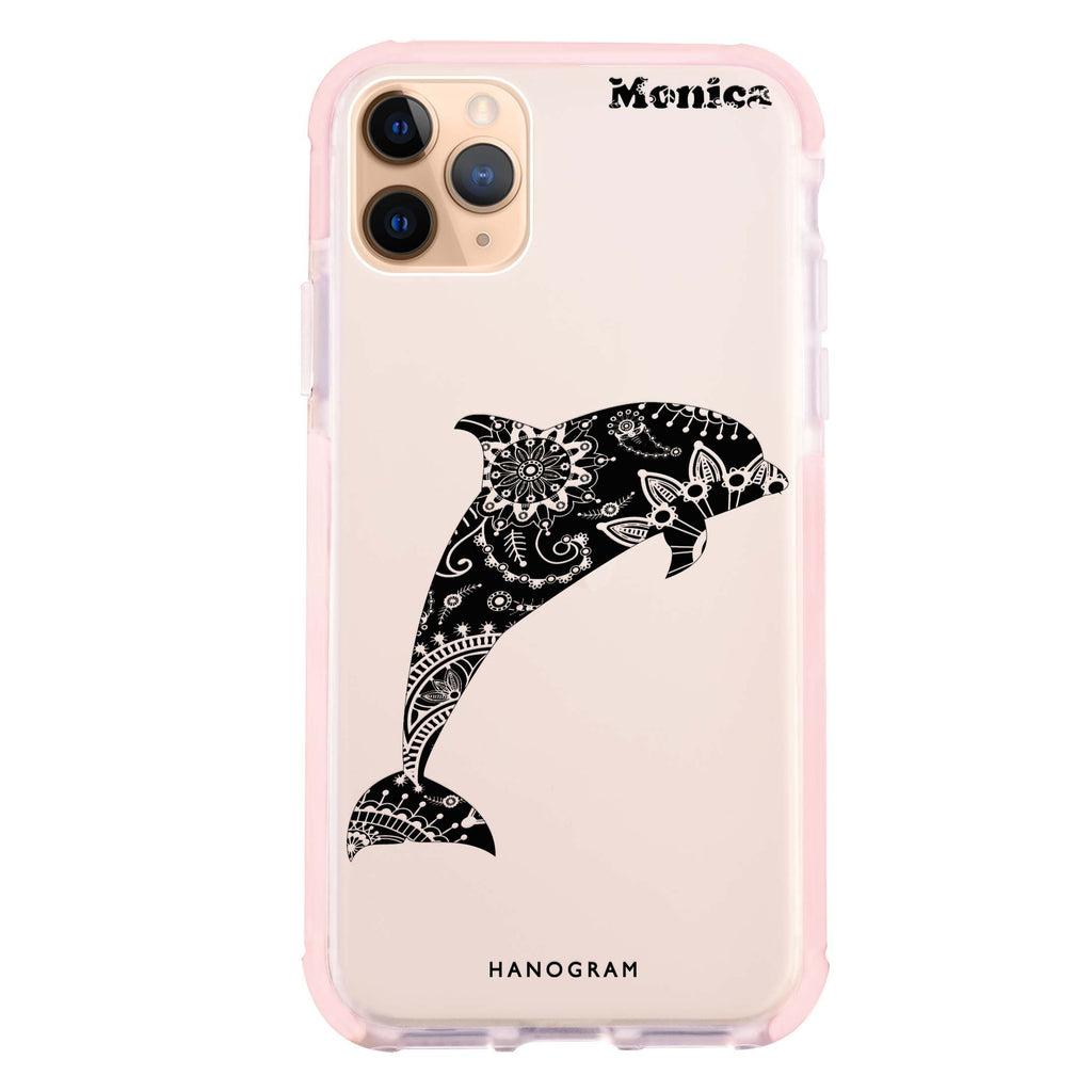 Mandala dolphin iPhone 11 Pro 吸震防摔保護殼