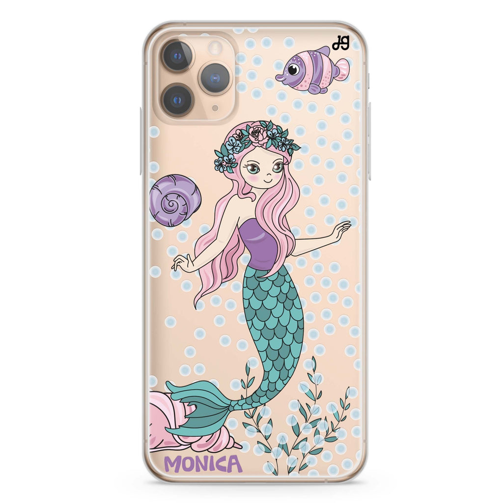 Mermaids iPhone 11 Pro Max 水晶透明保護殼
