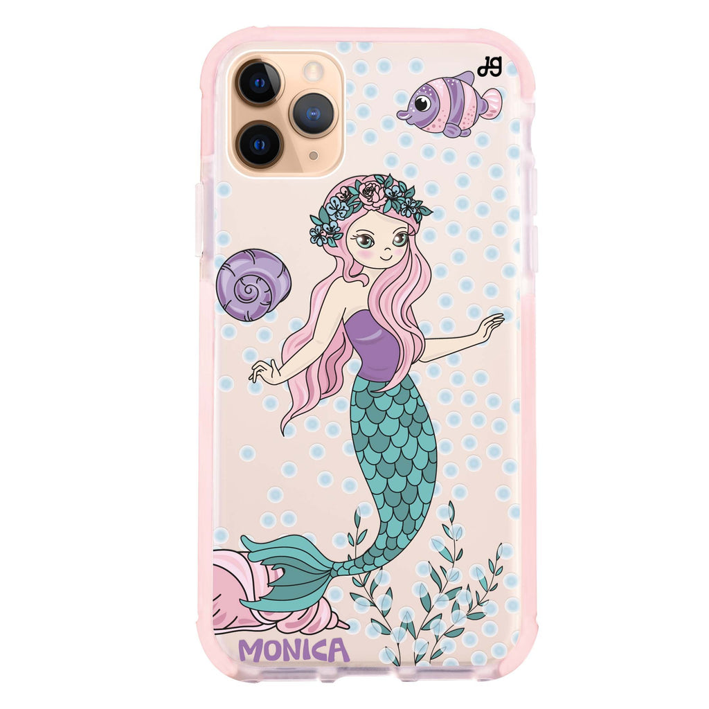 Mermaids iPhone 11 Pro Max 吸震防摔保護殼