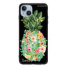 Floral Pineapple iPhone 13 超薄強化玻璃殻