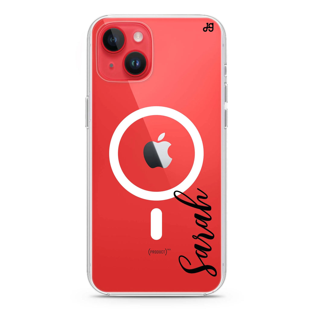 Falling For You iPhone 14 Plus Magsafe 兼容水晶透明保護殼