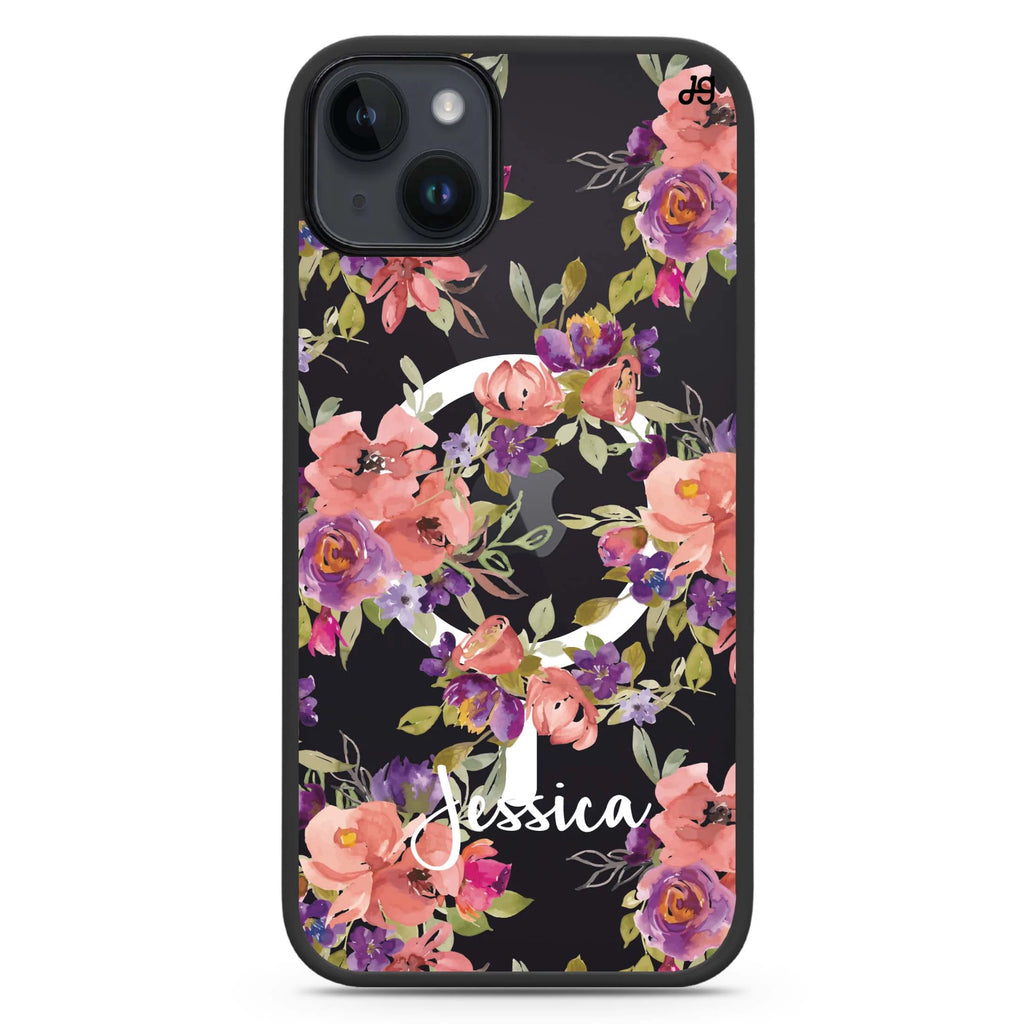 Floral Impression iPhone 14 Plus Magsafe 兼容防衝擊保護殼