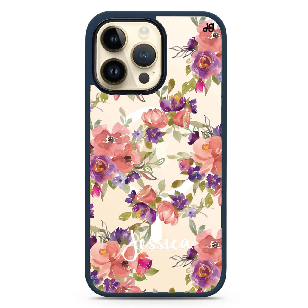 Floral Impression Magsafe 兼容防衝擊保護殼