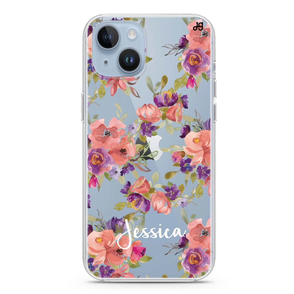 Floral Impression iPhone 14 水晶透明保護殼